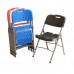 Silla plegable de plástico resistente, uso interior y exterior, venta por mayoreo BH-2157