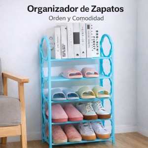 Organizador de Zapatos Multi Nivel Plástico Resistente por Mayoreo - BH-2190