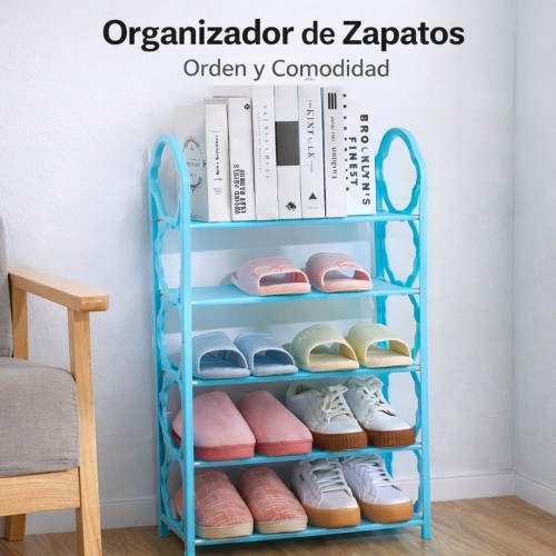 Organizador de Zapatos Multi Nivel Plástico Resistente por Mayoreo - BH-2190