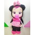 Bebes llorones grande con sonido, nuevo ojo y luz 31 cm