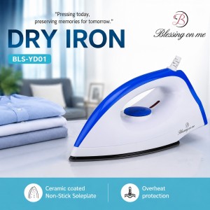 Plancha con suela cerámica antiadherente y protección contra sobrecalentamiento, ideal para planchar ropa. Venta por mayoreo