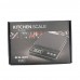 Báscula electrónica de cocina con pantalla digital de alta precisión, capacidad de hasta 5 kg con incrementos de 1 g
