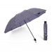 Sombrilla plegable grande 75cm con varios diseños de cuadros, resistente al viento y al agua, tamaño compacto para bolso o mochila, modelo BLZ-02005, venta por mayoreo
