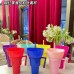 Vaso botanero mágico de plástico con popote y asa lateral ideal para disfrutar snacks y bebidas al mismo tiempo, venta al por mayor 
