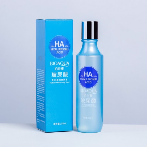 Tónico facial hidratante y refrescante con ácido hialurónico BIOAQUA 150 ml BQY00521