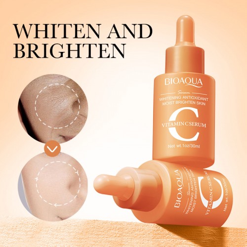 serum facial bioaqua vitamina c 30ml, antioxidante, aclarante e hidratante, venta por mayoreo BQY37367