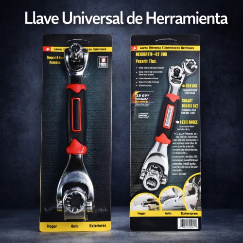 Llave Universal Multifuncional 48 en 1 Venta por Mayoreo BS-01