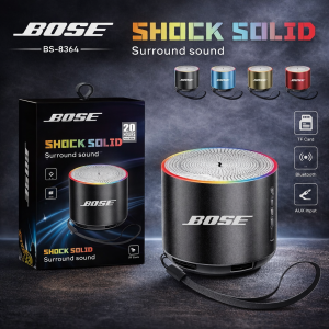 Bocina Bluetooth Portátil Sonido Envolvente para Música Venta al Mayoreo BS-8634