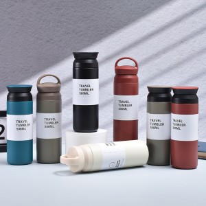 Vaso térmico para coche de 500 ml, ideal para mantener bebidas calientes o frías, Perfecto para viajes, oficina y uso diario. Venta por mayoreo BZ436