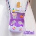 Botella de agua en forma de paleta capacidad 400ml,CON pegatinas NORMAL+3D BZ6170