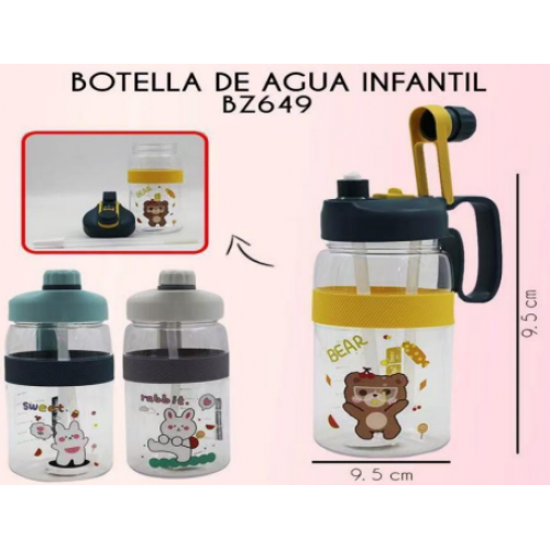 Botella de agua infantil con capacidad de 2L , MAYOREO  BZ649