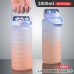 Botella de agua de plastico deportiva resiste a altas temperaturas 2 L , MAYOREO BZ672