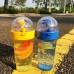 Vaso con tapa de juego de mini baloncesto de 420ml (verde,azul,rosa y amarillo) BZ788