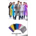 Impermeable para adulto tipo bata con capucha en material EVA, colores surtidos, venta al por mayor C1030