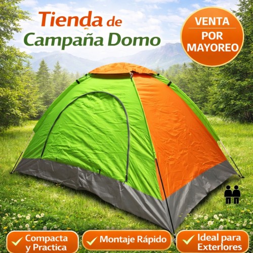 Tienda de Campaña Tipo Domo para Camping por Mayoreo CAMP-004