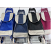 Carrito de mandado plegable y ligero, bolsa de tela con ruedas para facilitar el transporte de compras o carga ligera, colores variados, venta por mayoreo 