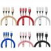 Cable de carga diseño 3 en 1 incluye conectores Type-C, Micro USB y Lightning, ideal para teléfonos Android y iPhon. Venta al por mayor CDX-5016