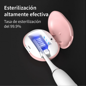 Caja esterilizadora portátil con luz, elimina bacterias en cepillos dentales. Recargable, ligera y perfecta para viaje o baño. venta al por mayor CH-MY258