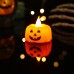 Velas de luz LED de calabaza para Halloween velas decorativas. Venta por mayoreo CJ-01012