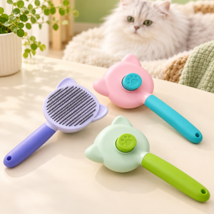 Cepillo para gato ideal para retirar pelo suelto y reducir la caída. Venta por mayoreo