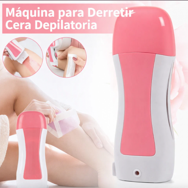 Máquina depiladora de cera portátil y eléctrica, ideal para depilación corporal y facial desde casa. Diseño compacto, calentamiento rápido y fácil de usar. Perfecta para estética, uso personal y venta al por mayor.