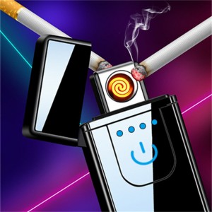 Encendedor eléctrico sin flama, ideal para uso diario. Colores variados. Venta al por mayor CL-1369