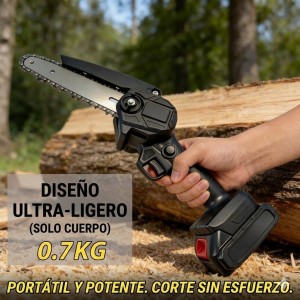 Mini motosierra eléctrica portatil multifuncional herramienta para el hogar. Venta al por mayor