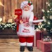 Dale vida a tu decoración navideña con estos Santa Claus animados que se mueven y reproducen melodías festivas. Perfectos para crear un ambiente alegre y mágico en el hogar, tiendas o eventos. Venta al por mayor CL-8700 