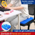 Cojín de gel para asiento con diseño ergonómico tipo panal, ideal para aliviar presión, mejorar postura y brindar confort en oficina, auto o silla de ruedas.Venta por mayoreo CL-BH-21310