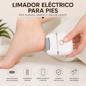 Limador Eléctrico Recargable para Pies por Mayoreo