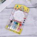 Set de pinturas con 6 colores, incluye paleta para mezclar y pincel. Ideal para niños, actividades escolares, manualidades y proyectos creativos. Ventas por mayoreo CL-CNON8006