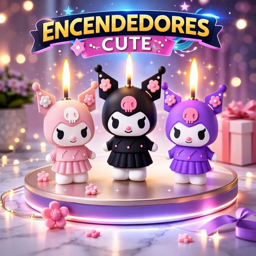 Encendedores Cute Tipo Cartoon Decorativos por Mayoreo CL-DHJ1