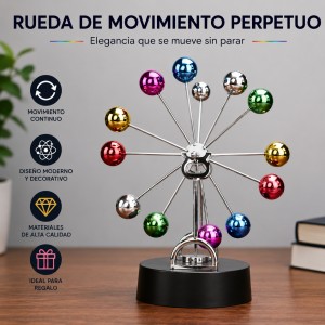 Rueda de Movimiento Perpetuo Decorativa por Mayoreo