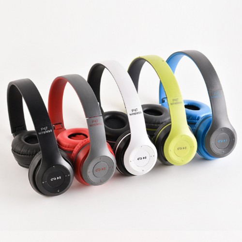 Audífonos tipo diadema P47, ideales para celular, computadora, clases en línea y música. Varios colores. Venta por mayoreo CL-EAR-P47 Audífonos tipo diadema P47, ideales para celular, computadora, clases en línea y música. Varios colores. Venta por mayoreo CL-EAR-P47
