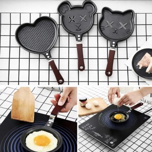 Sartén antiadherente con formas creativas para desayuno por mayoreo