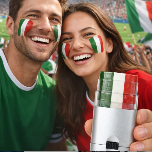 Barra de pintura facial tricolor ideal para fiestas y eventos deportivos. Fácil aplicación y colores intensos. Venta por mayoreo CL-LT3330 Barra de pintura facial tricolor ideal para fiestas y eventos deportivos. Fácil aplicación y colores intensos. Venta por mayoreo CL-LT3330