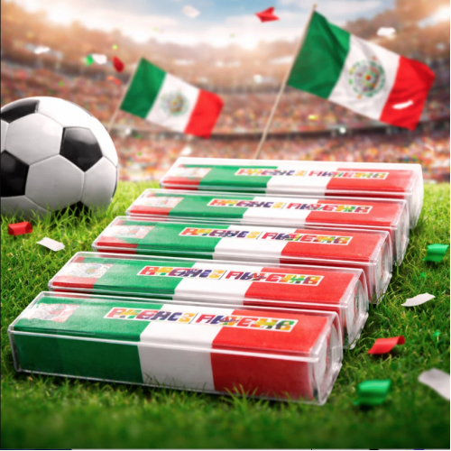 Barra de maquillaje facial tricolor pintacaritas ideal para eventos deportivos y fiestas. Fácil aplicación para el Mundial 2026. Venta por mayoreo CL-LT3331 Barra de maquillaje facial tricolor pintacaritas ideal para eventos deportivos y fiestas. Fácil aplicación para el Mundial 2026. Venta por mayoreo CL-LT3331
