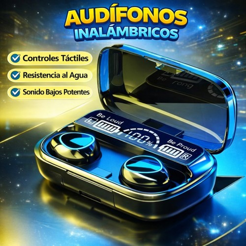 Audífonos Inalámbricos Bluetooth M20 con Pantalla LED por Mayoreo CL-M20