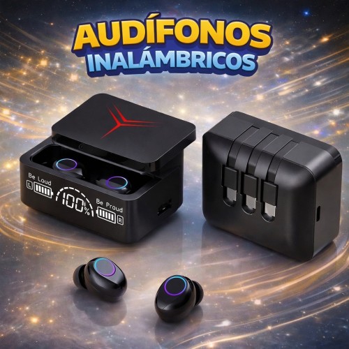 Audífonos Inalámbricos Bluetooth Gamer M88 con Display LED por Mayoreo CL-M88 Audífonos Inalámbricos Bluetooth Gamer M88 con Display LED por Mayoreo CL-M88