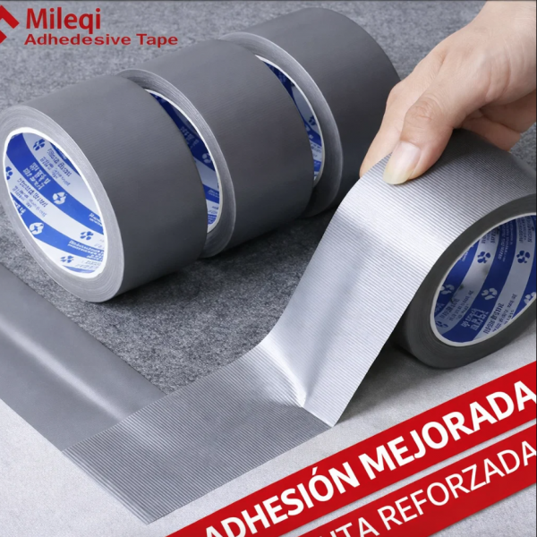 Cinta Adhesiva Resistente al Agua Multiusos Plateada 30M, para sellar, reparar y proteger superficies contra agua, humedad y polvo. Venta por mayoreo CL-PJ25-G