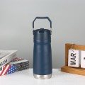 Termo portátil de 700 ml icon  asa superior para fácil transporte para uso diario, escuela, oficina, gimnasio, viajes y actividades al aire libre. Venta al por mayor. CL-ST003