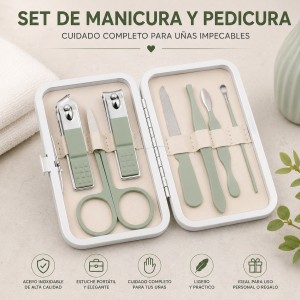 Set de Manicura y Pedicura Portátil por Mayoreo