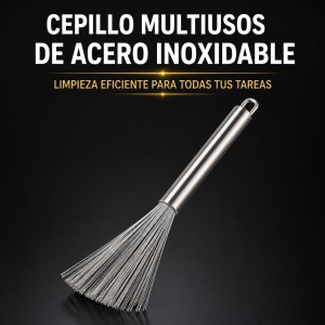 Cepillo Multiusos de Acero Inoxidable por Mayoreo