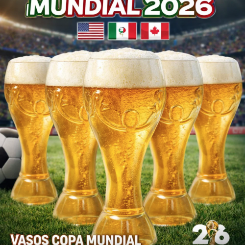 Vaso tipo copa inspirado en el trofeo del mundial ideal para bebidas en fiestas, bares y eventos deportivos. Perfecto para aficionados al fútbol. Venta por mayoreo. Vaso tipo copa inspirado en el trofeo del mundial ideal para bebidas en fiestas, bares y eventos deportivos. Perfecto para aficionados al fútbol. Venta por mayoreo.