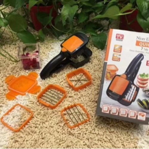 Cortador 5 en 1 prensa multifuncional rápida cortador de verduras y frutas al por mayor 650362