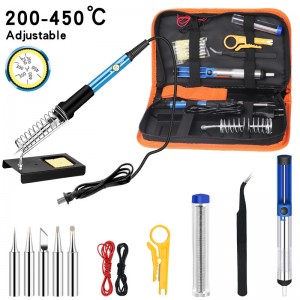 Kit de reparación de soldador y multímetro 200°C-450°C ajustable al por mayor CTC-928