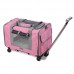 Transportador carrito con ruedas para mascotas plegable y transpirable CW101