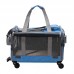 Transportador carrito con ruedas para mascotas plegable y transpirable CW101