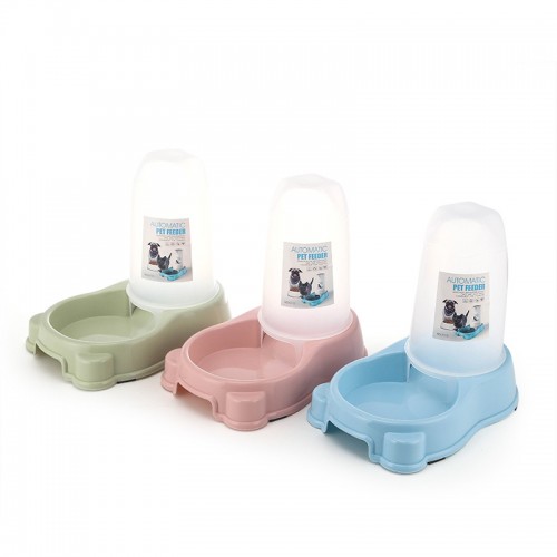 Comedero Y Dispensador Agua Automática Para Mascotas de  27.5*17.7*25cm CW22