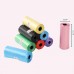 Práctico dispensador de bolsas en forma de hueso para recoger desechos de mascota. Incluye un rollo de bolsas biodegradables VENTA AL POR MAYOR CW68